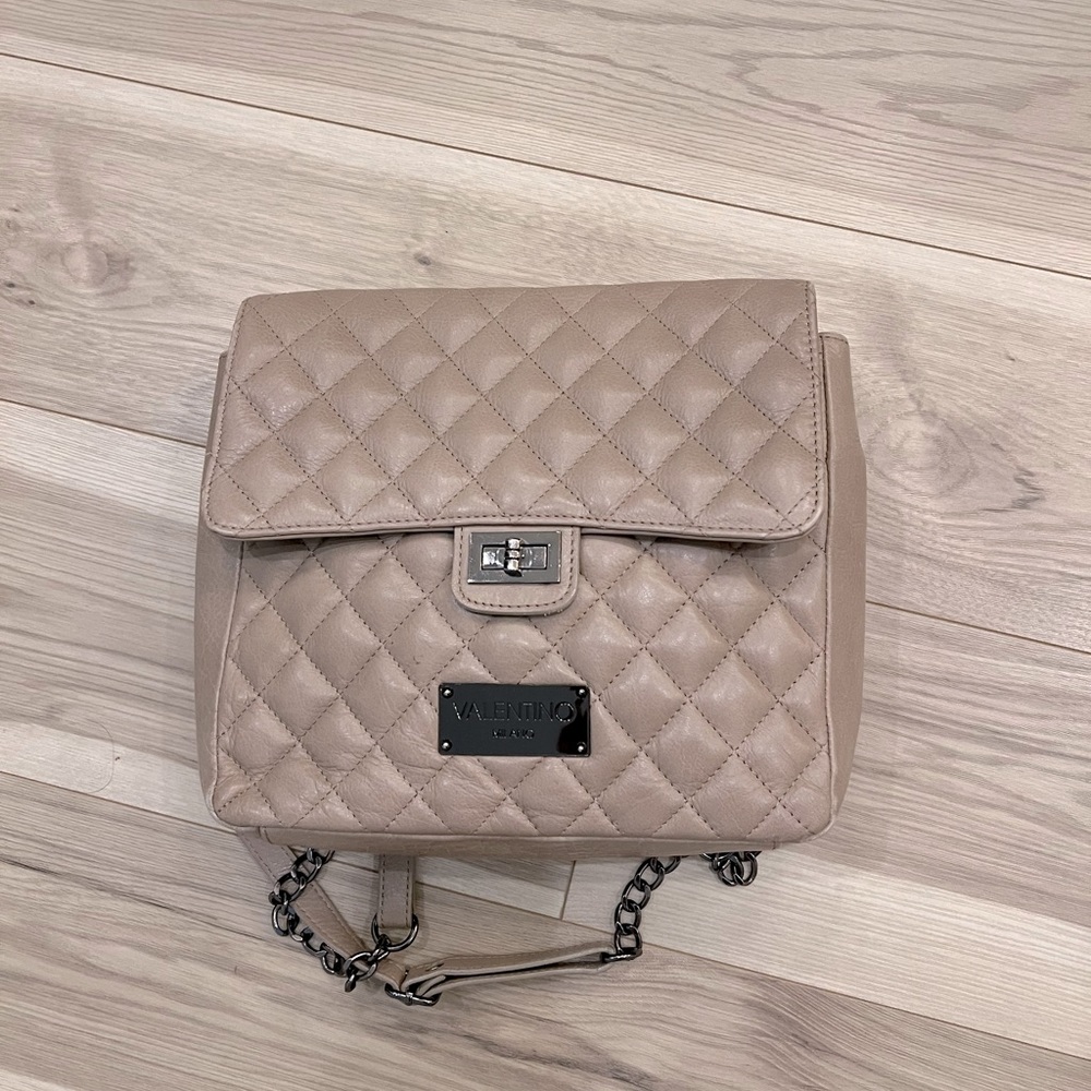 Valentino leather backpack